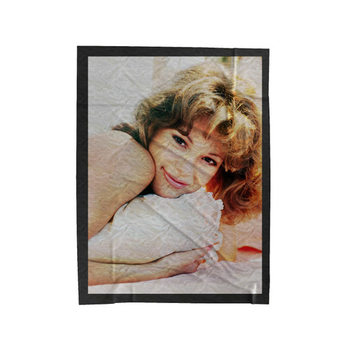 Candy Loving Sexy Model 1 Velveteen Blanket