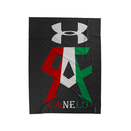 Canelo Alvarez Logo Merchandise Velveteen Blanket