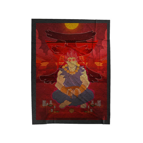 Capcom Fighting Tribute Velveteen Blanket Capcom Fighting Tribute Velveteen Blanket