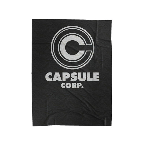 Capsule Corp Velveteen Blanket