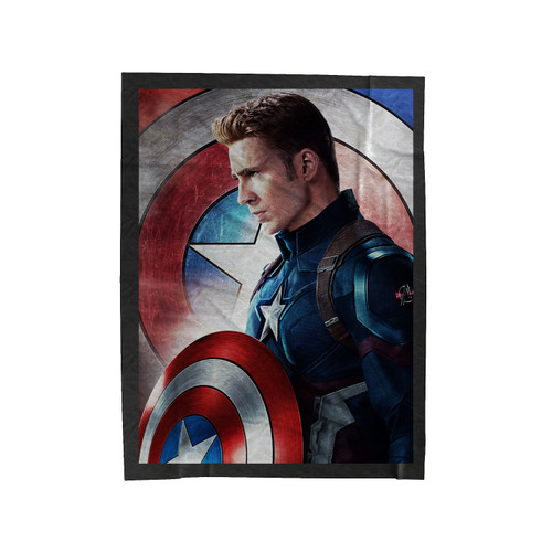 Captain America 1 Velveteen Blanket