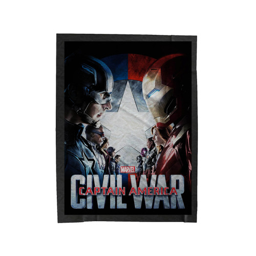 Captain America Civil War 2 Velveteen Blanket