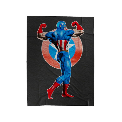 Captain America Flex Velveteen Blanket