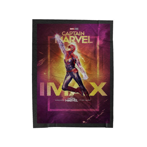 Captain Marvel Cover Movie Velveteen Blanket