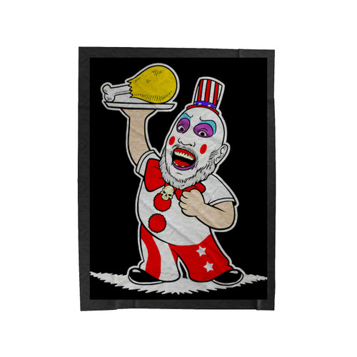 Captain Spaulding Fried Chicken Velveteen Blanket