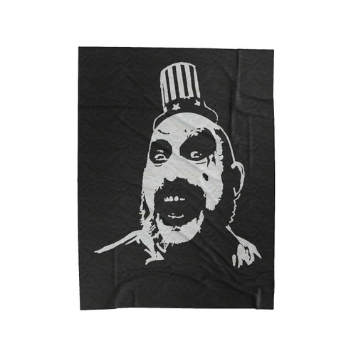 Captain Spaulding House Of 1000 Corpses Devil's Rejects Velveteen Blanket