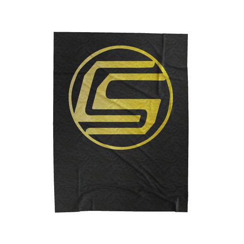Captainsparklez Logo Gold Color Velveteen Blanket