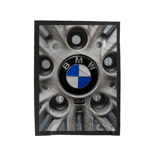 Car M3 Wheels Velveteen Blanket