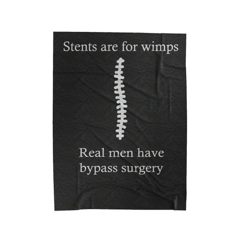 Cardiac Bypass Velveteen Blanket