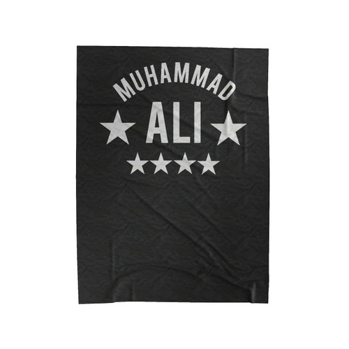 Cassius Clay The Greatest Muhammad Ali Velveteen Blanket