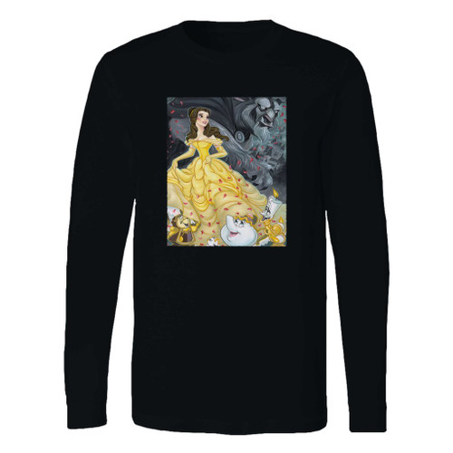 This classic fit disney beauty and the beast long sleeve shirt is casually elegant and very comfortable. With fine quality print to make one stand out, it's a perfect fit for every occasion.