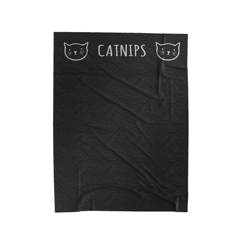 Catnips Funny Velveteen Blanket