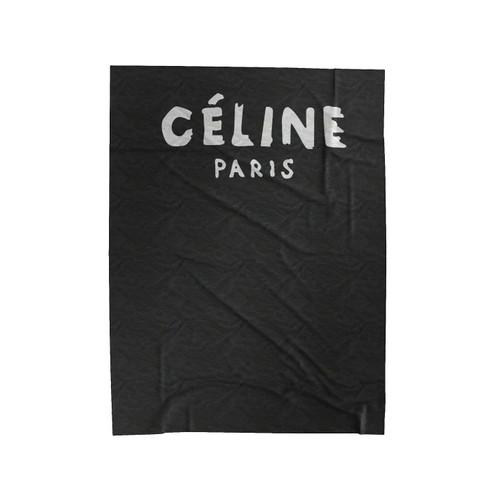 Celine Paris High Fashion Velveteen Blanket