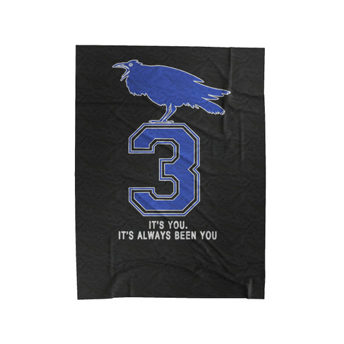 Chad Michael Murray It's You It's Always Been You Velveteen Blanket