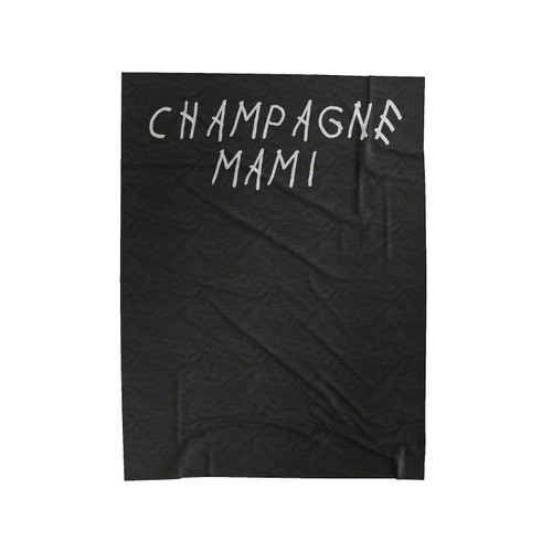 Champagne Mami Velveteen Blanket