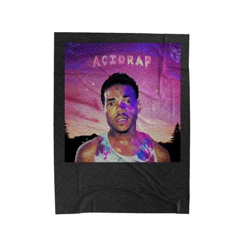 Chance The Rapper Aacidrap Velveteen Blanket