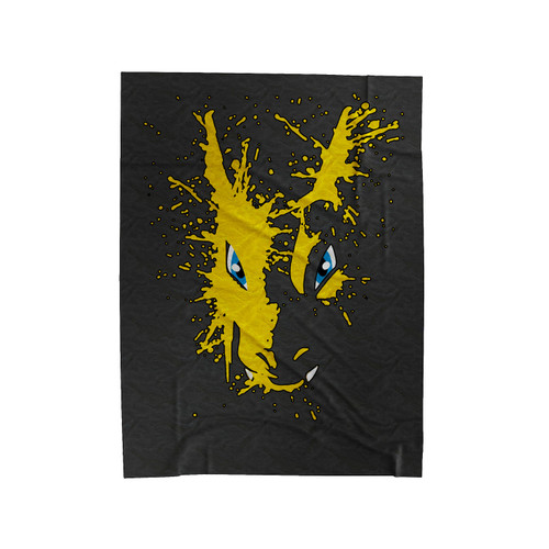 Charizard Pokemon Spatter Velveteen Blanket