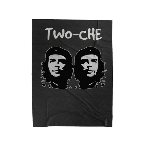 Che Guevara Two Che Funny Velveteen Blanket