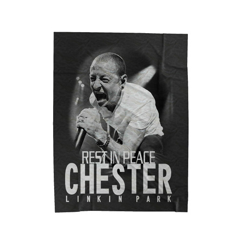 Chester Bennington Rest In Peace Linkin Park 2 Velveteen Blanket