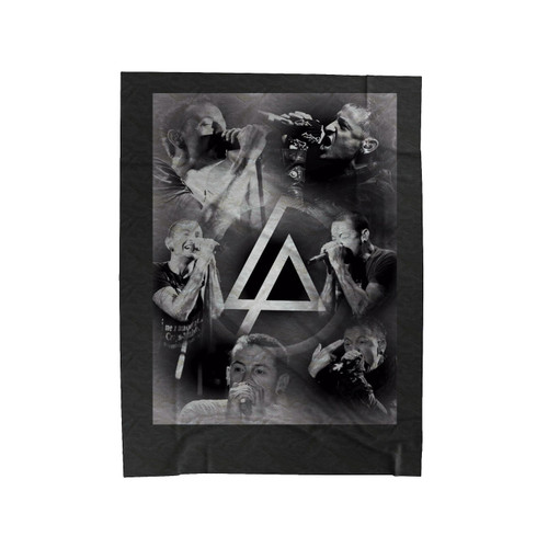 Chester Linkin Park Review Velveteen Blanket