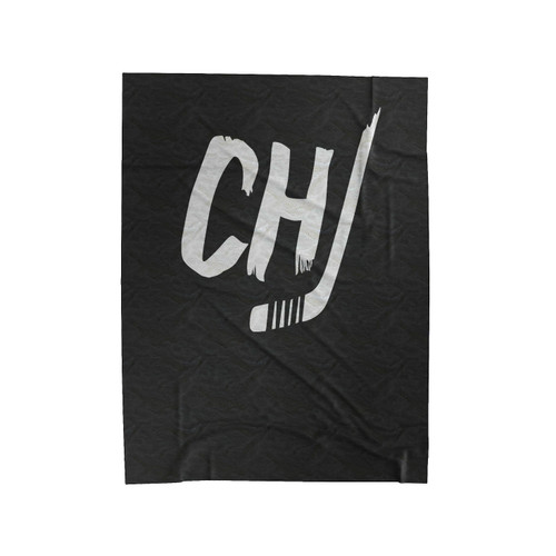 Chicago Blackhawks Hockey Velveteen Blanket