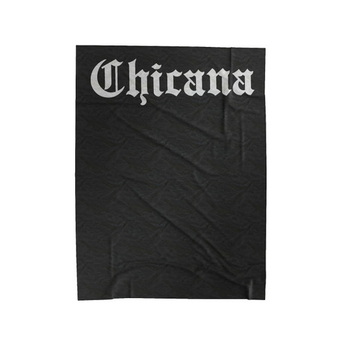 Chicana Velveteen Blanket