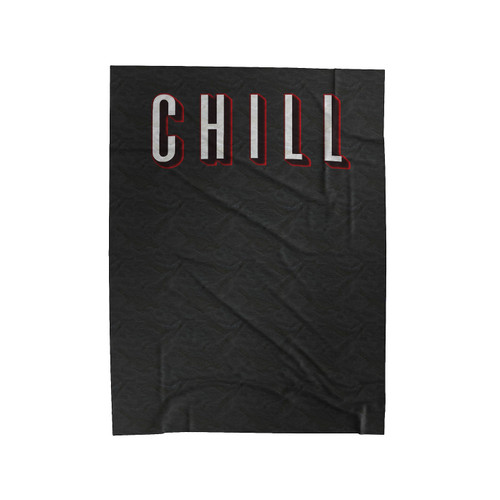 Chill Chili Art Velveteen Blanket