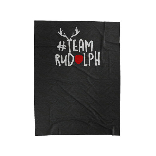 Christmas #Teamrudolph Christmas Team Rudolph Velveteen Blanket