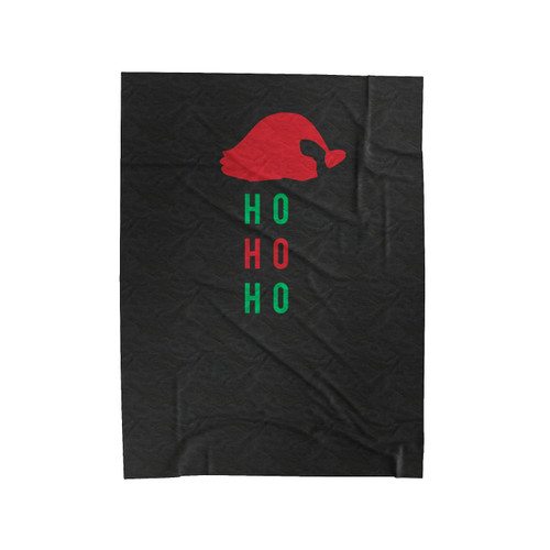 Christmas Hohoho Velveteen Blanket