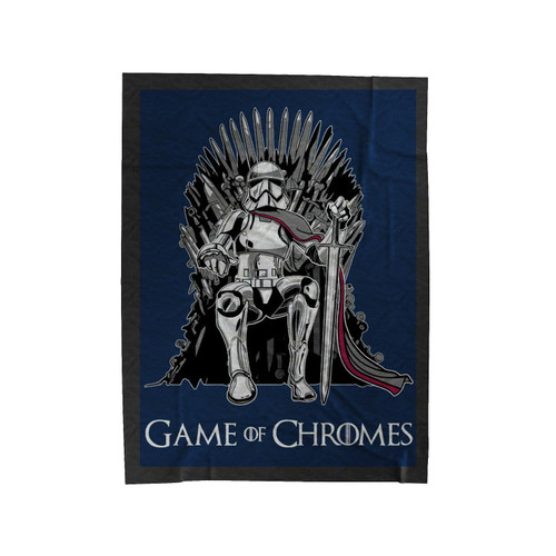 Chrome Throne Velveteen Blanket