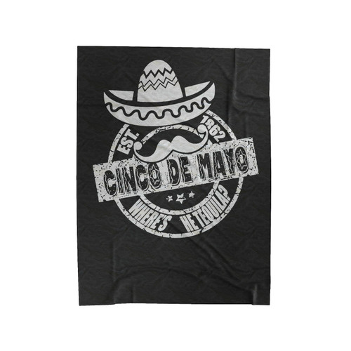 Cinco De Mayo Velveteen Blanket