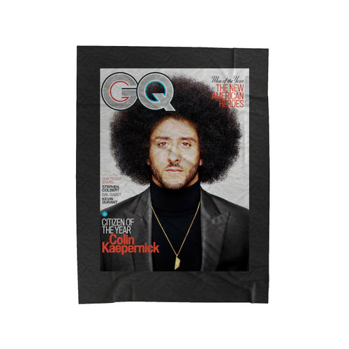 Citizen Of The Year Colin Kaepernick Velveteen Blanket