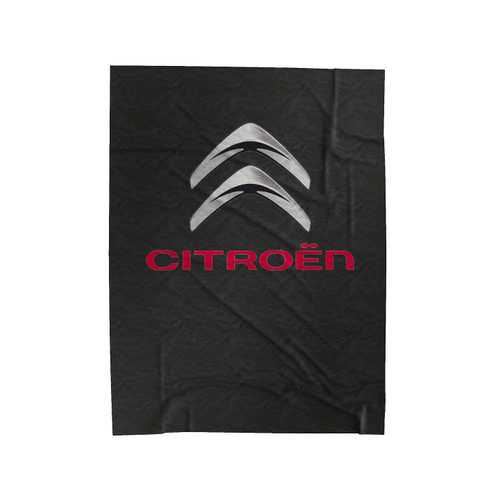 Citroen Car Logo Velveteen Blanket