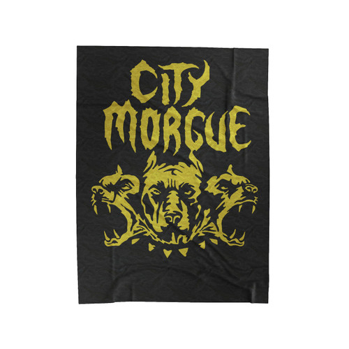 City Morgue Velveteen Blanket