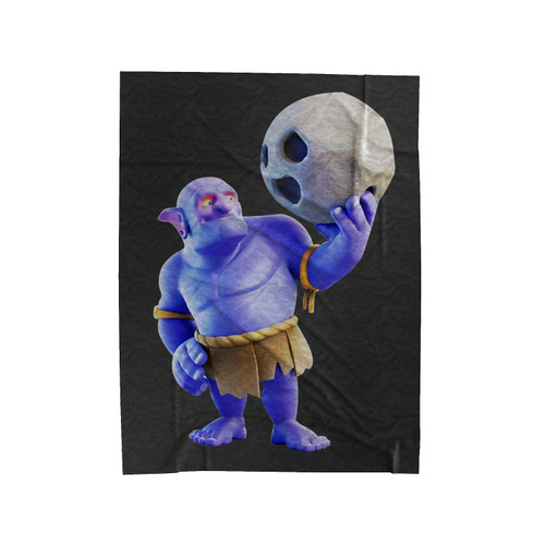 Clash Of Clans Clash Royale Bowler Velveteen Blanket