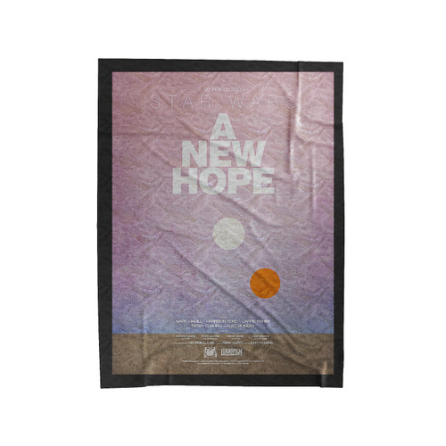 Classic A New Hope Star Wars Velveteen Blanket
