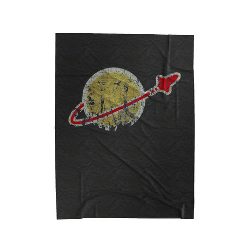 Classic Spaceman Velveteen Blanket