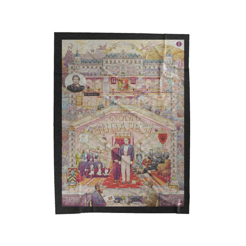 Classic The Grand Budapest Hotel Velveteen Blanket