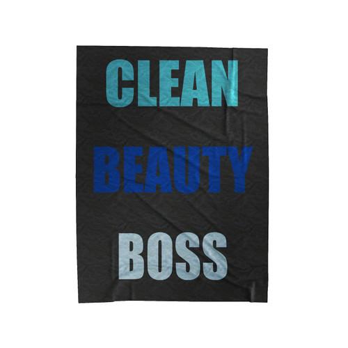 Clean Beauty Boss Velveteen Blanket