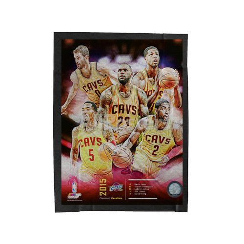 Cleveland Cavaliers 2015-16 Team Composite Velveteen Blanket