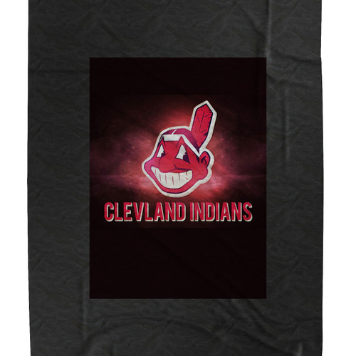 Cleveland Indians Velveteen Blanket