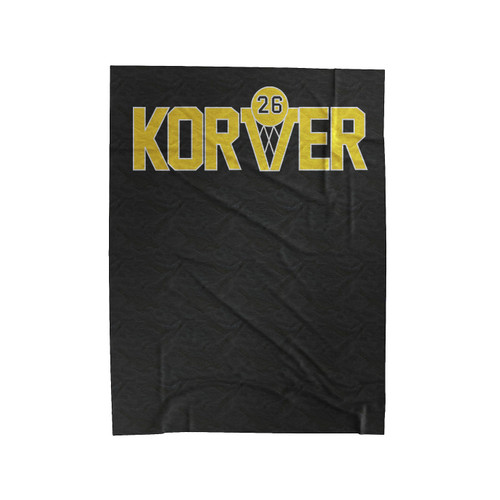 Cleveland Kyle Korver Logo Velveteen Blanket