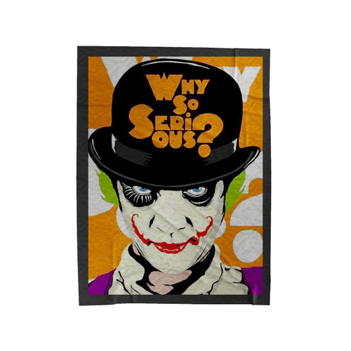 Clockwork Joker Velveteen Blanket