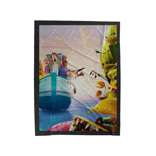 Cloudy With A Chance Of Meatballs 2 Revenge Of The Leftovers Velveteen Blanket