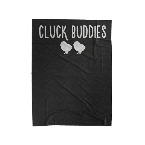 Cluck Buddies Funny Chicken Velveteen Blanket
