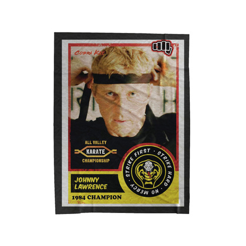 Cobra Kai Karate Kid Saga Continues 1 Velveteen Blanket
