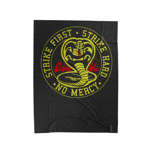 Cobra Karate First Strike Hard Kai Strike Velveteen Blanket