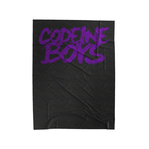 Codeine Boys Lean Sizzurp Dope Funny Velveteen Blanket