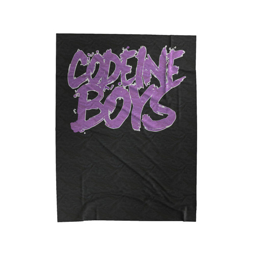 Codeine Boys Lean Sizzurp Dope Hip Hop Funny Rap Velveteen Blanket