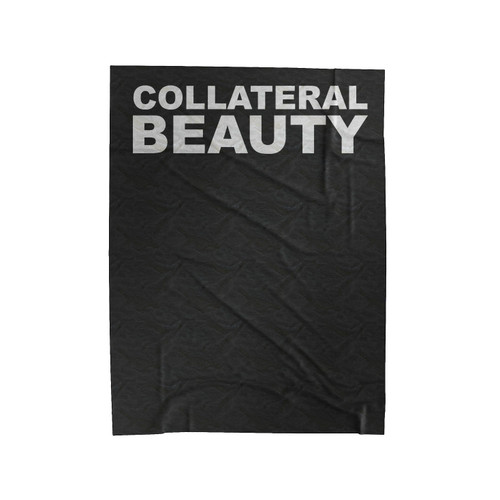 Collateral Beauty Love Time And Death Velveteen Blanket